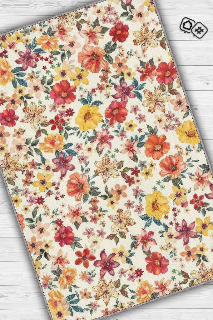 3D Çiçekler Koyu Renk Halı Çiçekli Salon Halısı Modern Oturma Odası Halısı Şık Siyah Halı