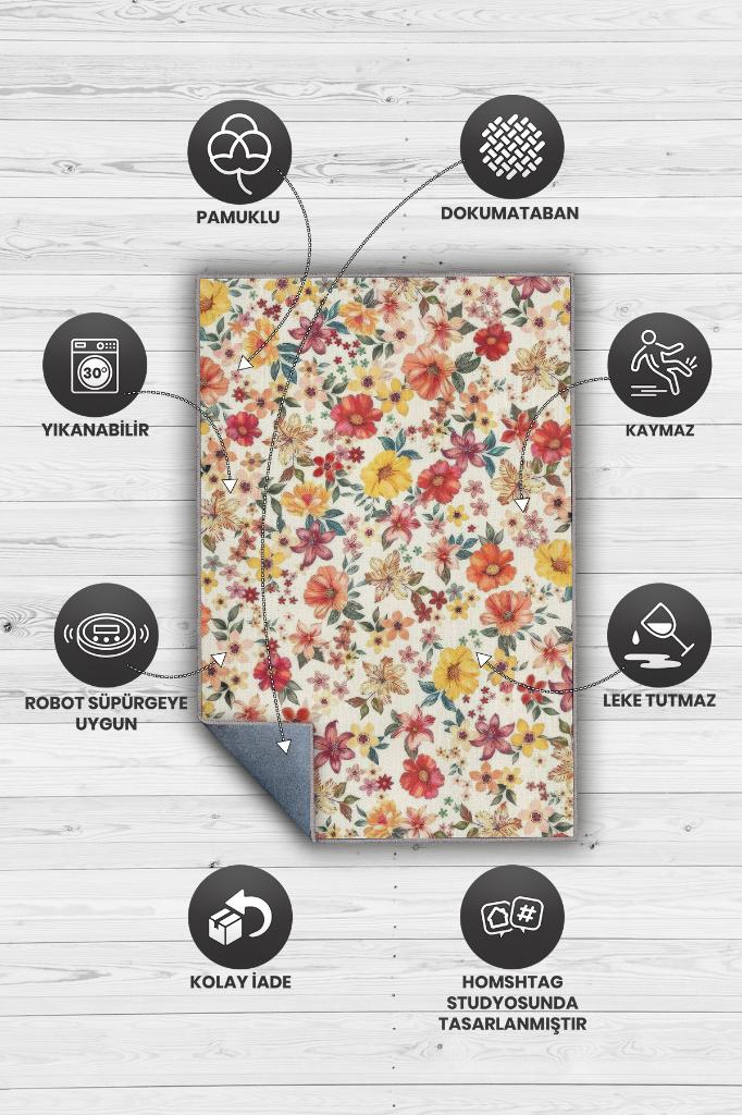 3D Çiçekler Koyu Renk Halı Çiçekli Salon Halısı Modern Oturma Odası Halısı Şık Siyah Halı