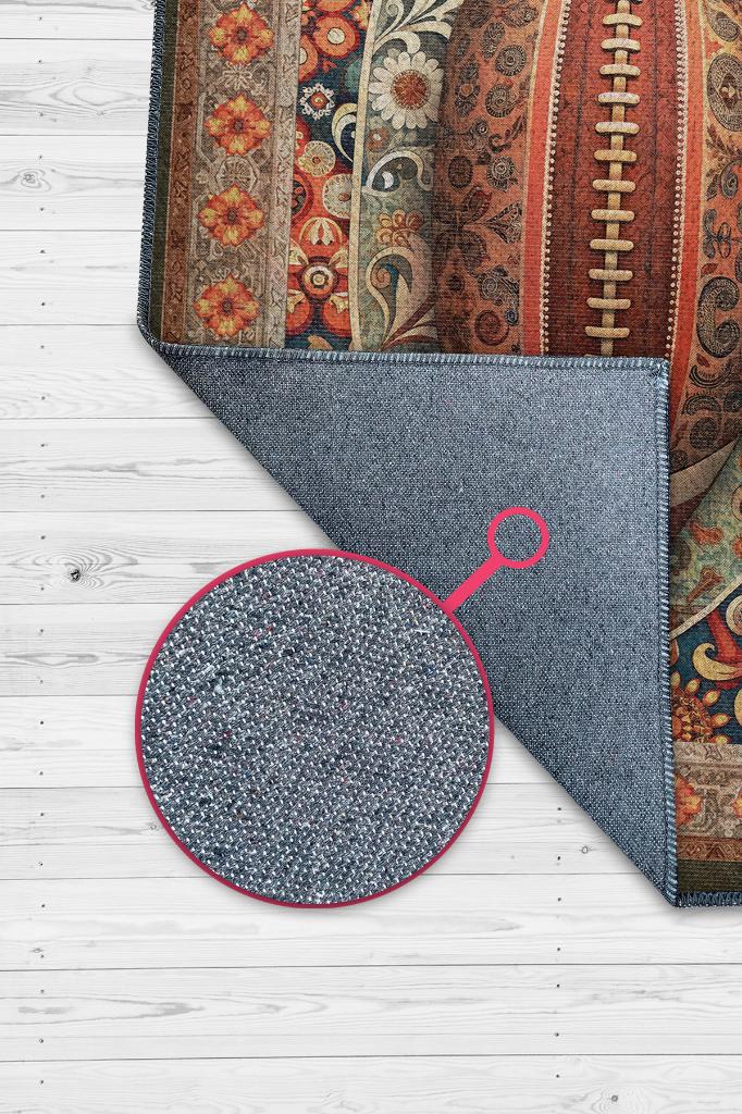 Amerikan Futbolu Desenli Halı Çok Renkli Halı Spor Severe Hediye Halı Spor Sever İçin Çiçekli Halı