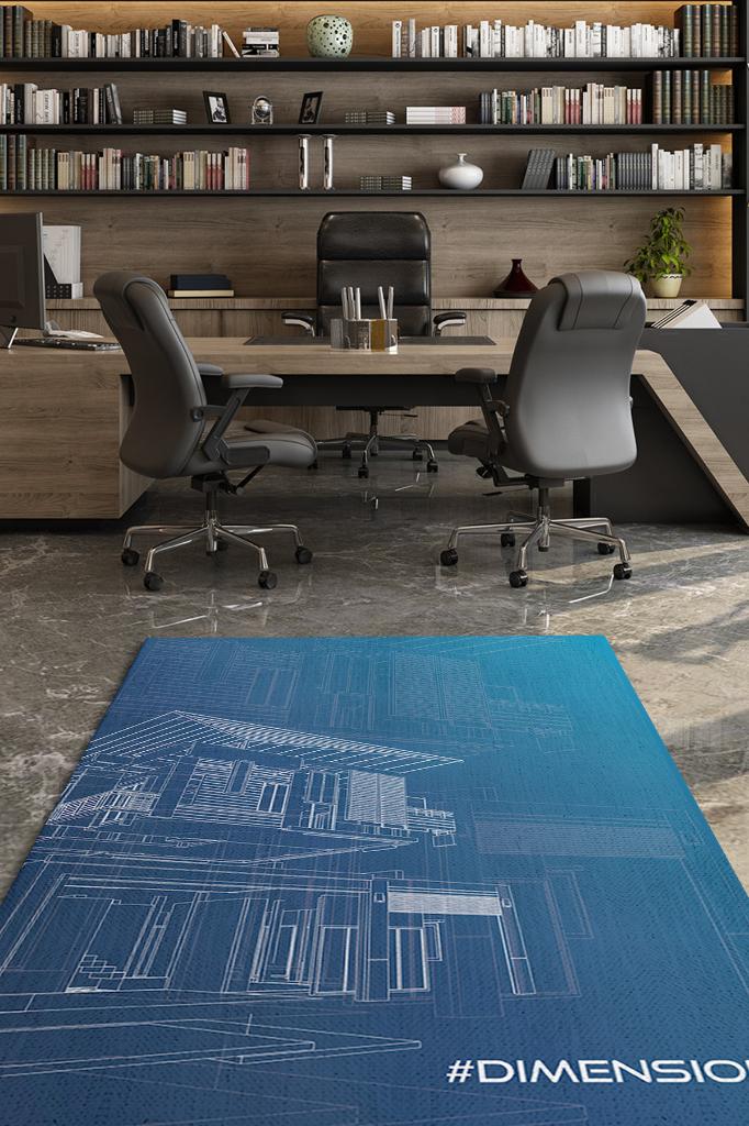 Boyutlar Dekoratif Mimar Halısı