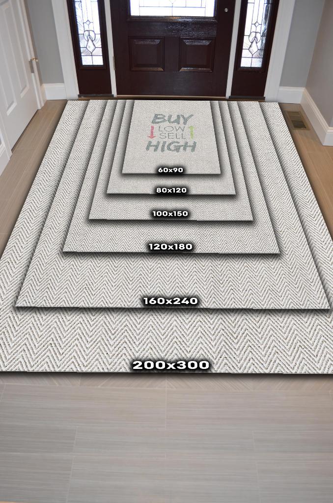 Düşük Al Yüksek Sat Açık Renkli Ekonomist Halısı Baskı Sade Halı Figürlü Genç Odası Halısı