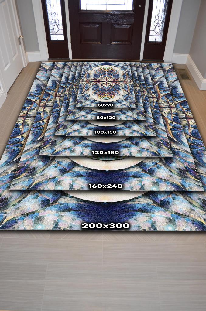 Gök Saati Dekoratif Halı