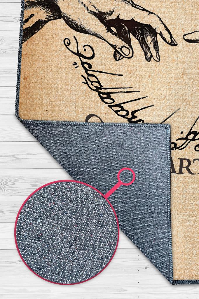 Her Şey Bir Yüzükle Başladı Siyah Bej Renk Yüzüklerin Efendisi Halısı Film Temalı Halı