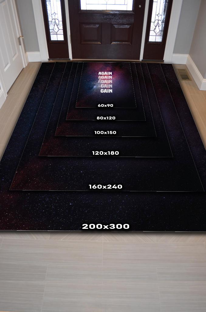 Yine Kazan Siyah Renkli Modern Ekonomist Halısı Baskı Sade Halı Figürlü Genç Odası Halısı