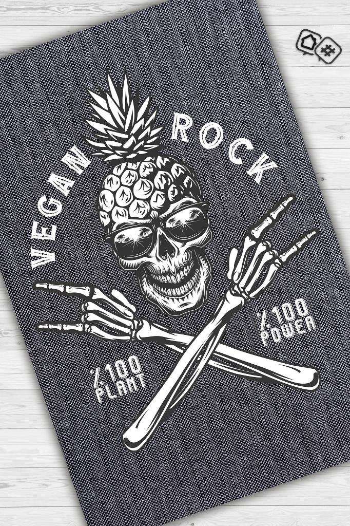 Yüzdeyüz Bitki Dekoratif Vegan Halısı