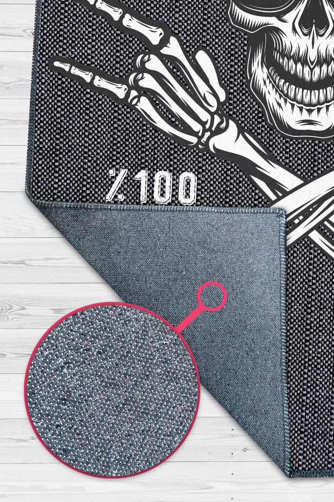 Yüzdeyüz Bitki Dekoratif Vegan Halısı