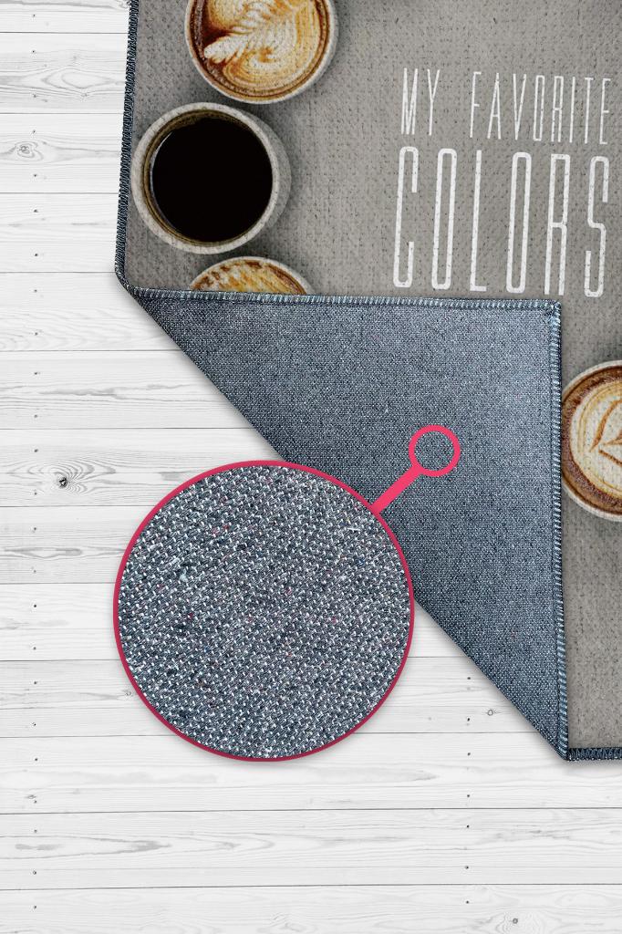 Kahve Renklerim Düz Gri Renkli Halı Kahve Desenli Genç Odası Halı Modern Mutfak Halısı