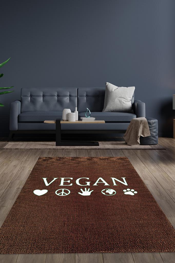 Vegan Dekoratif Vegan Halısı