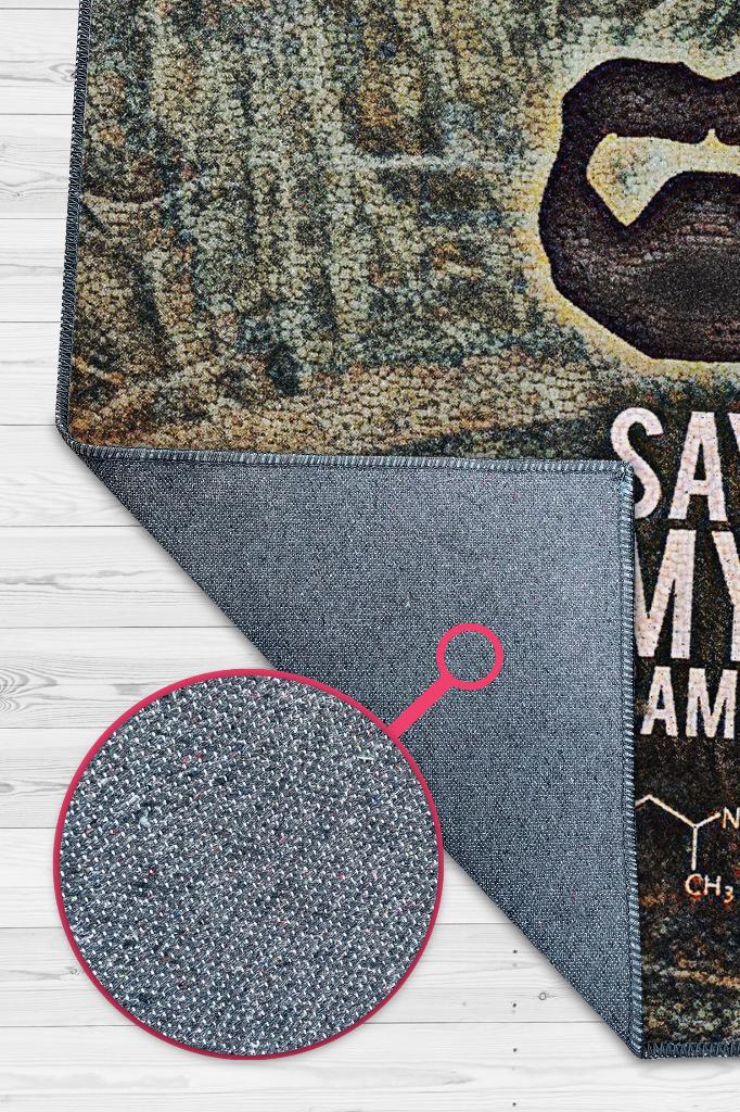 Adımı Söyle Film Desenli Halı Breaking Bad Film Halısı Renkli Dokulu Film Serisi Halı