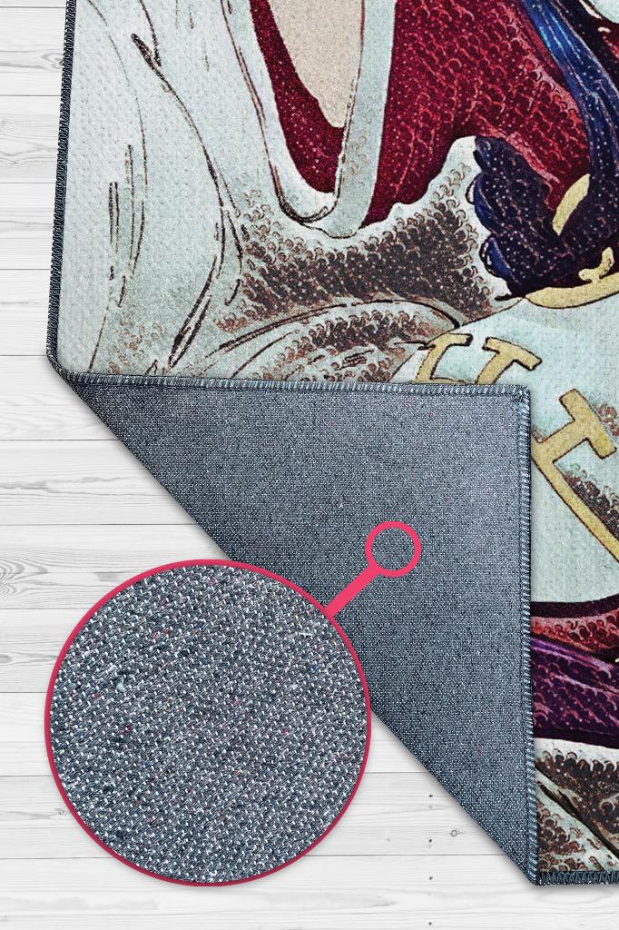 Ahri Çok Renkli Oyuncu Halısı Zemini Gri Renk Gamer Temalı League Of Legends Hediyelik Halı