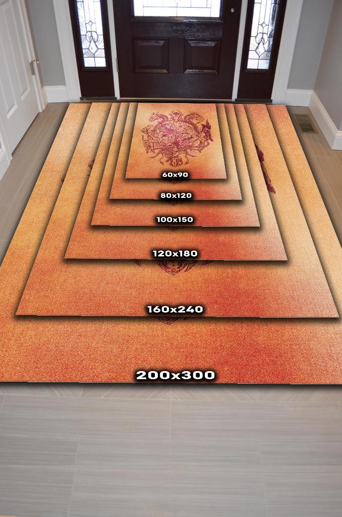 Aileler Film Desenli Halı Breaking Bad Film Halısı Art Deco Renkli Dokulu Film Serisi Halı