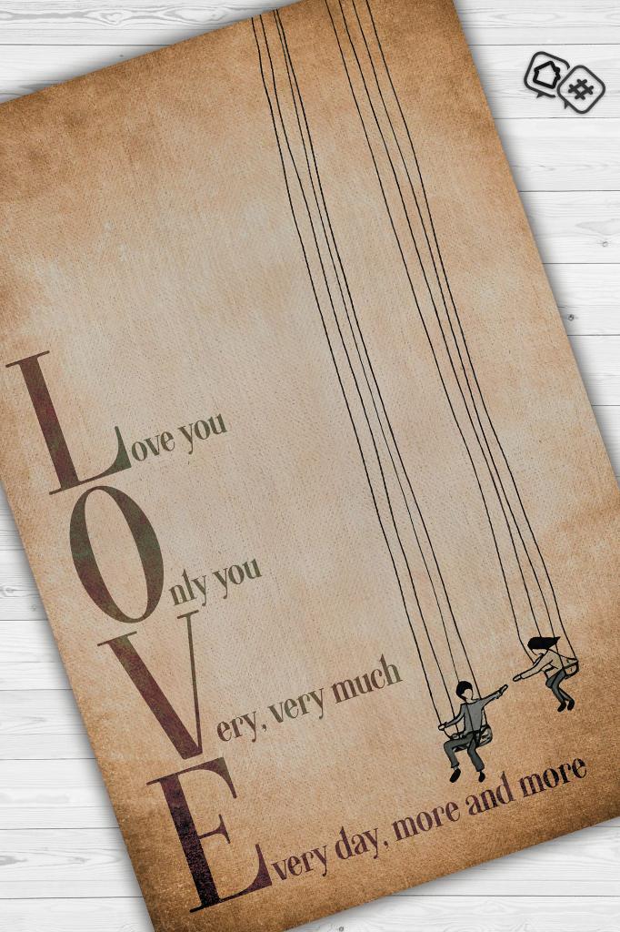 Akrostiş Sevgi Halısı Bej Renk Hediyelik Sevgiliye Özel Halı Figürlü Sevgili Temalı Halı