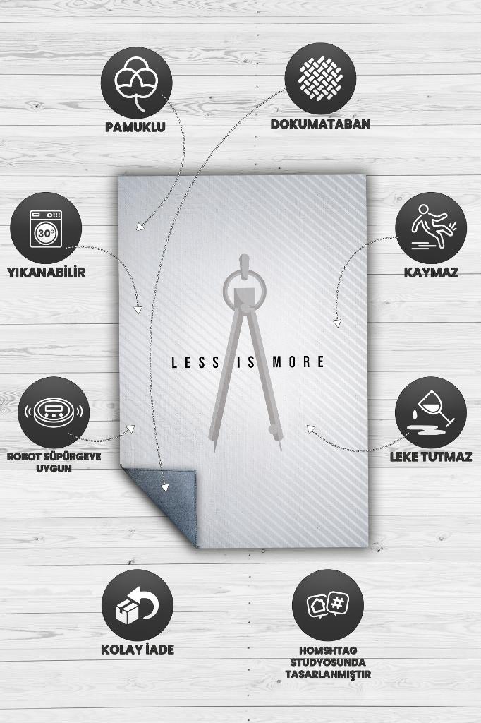 Az Çoktur Dekoratif Mimar Halısı