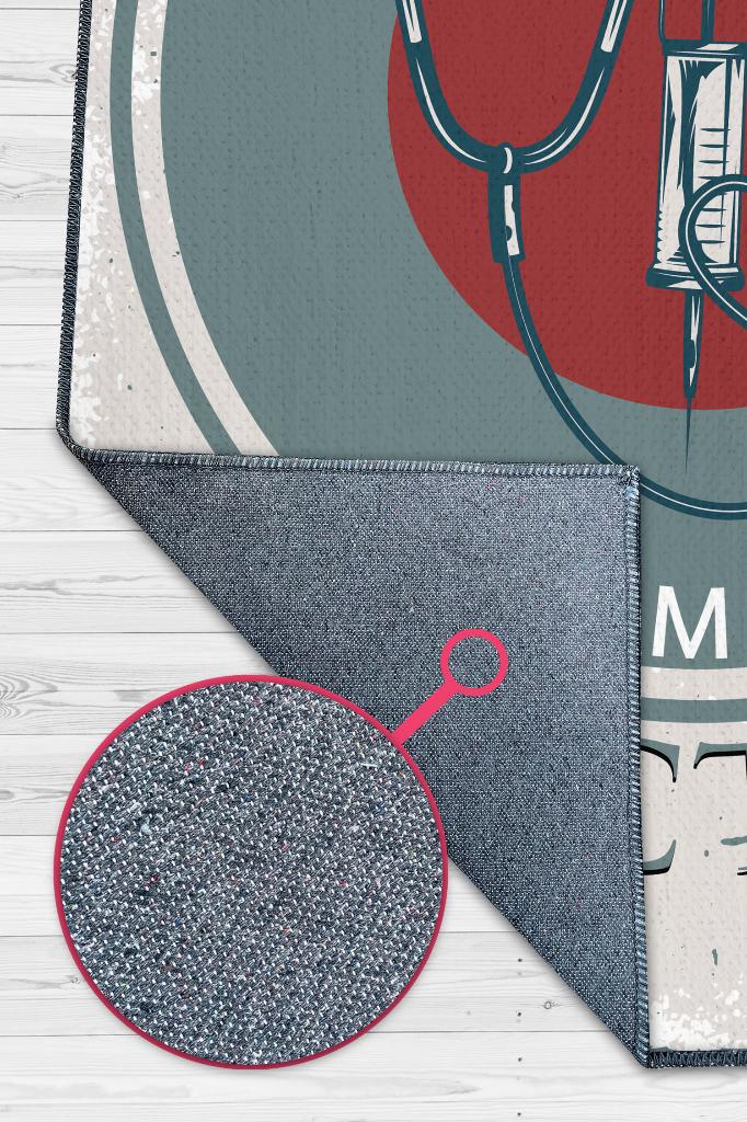 Bana Güven Ben Doktorum Dekoratif Doktor Halısı