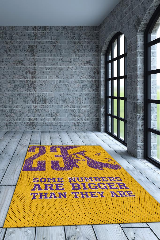 Bazı Sayılar Büyüktür Çok Renkli Halı Basketbol Sever Halısı Spor Severler İçin Halı