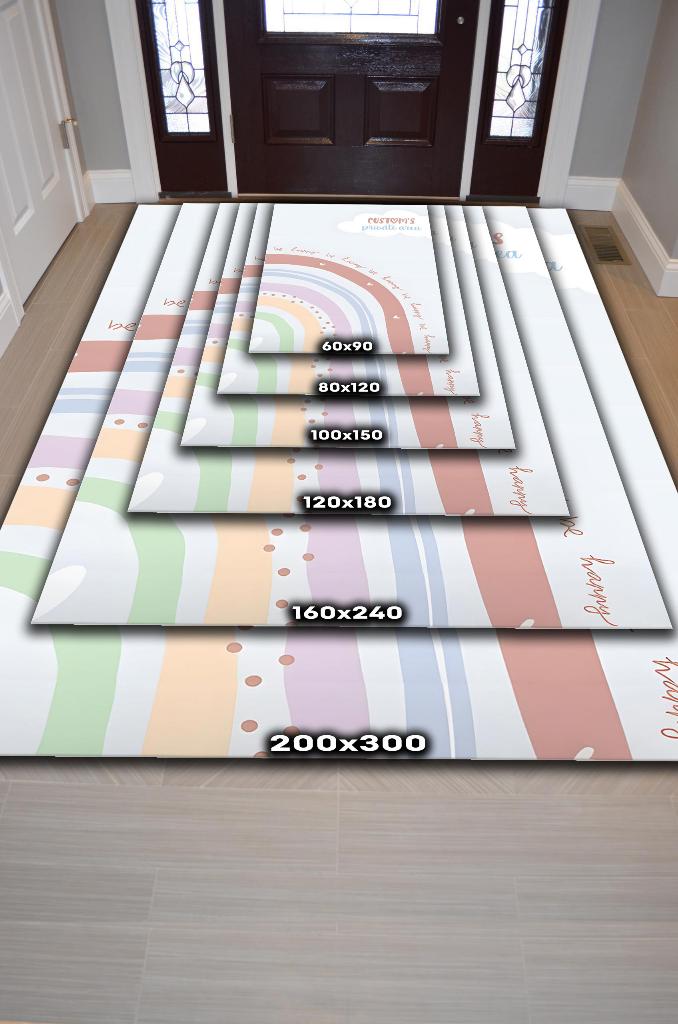 Stray Kids Çok Renkli Genç Kız Odası Halısı Modern Dokuma Halı Kpop Sever Müzik Temalı Halısı