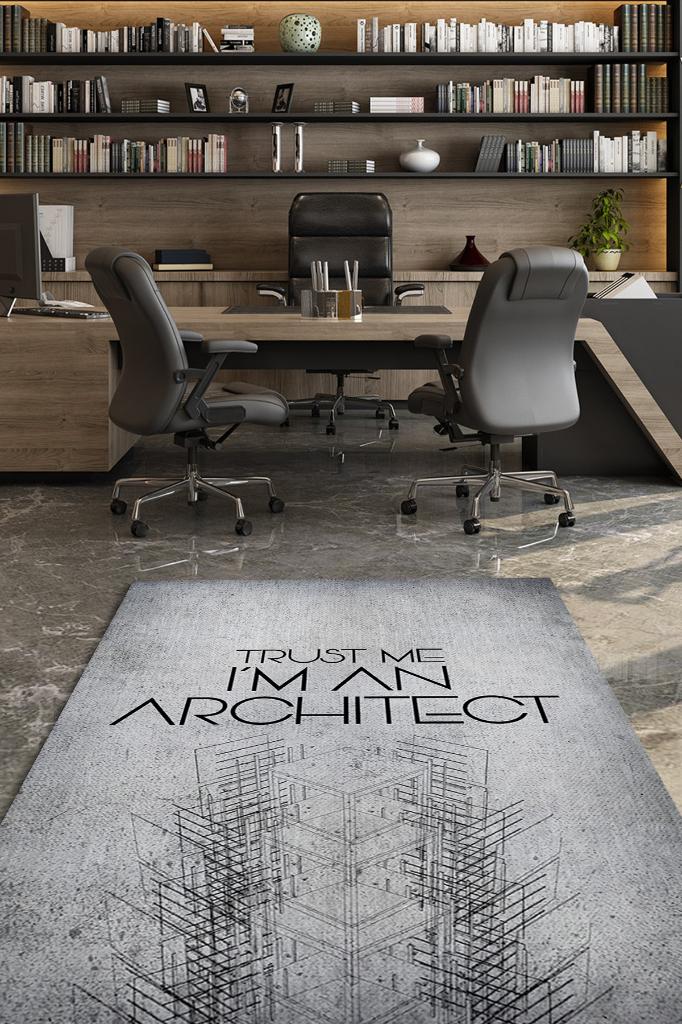 Ben Mimarım Dekoratif Mimar Halısı