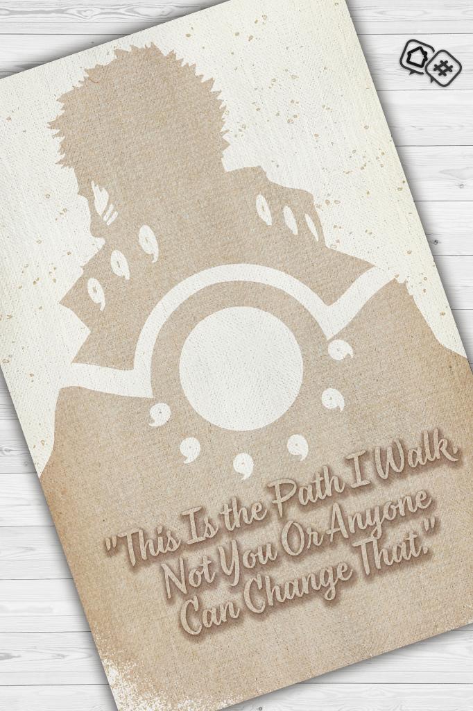 Benim Yolum Açık Renkli Anime Halısı Modern Yazılı Figürlü Halı Dokuma Anime Sever Halısı