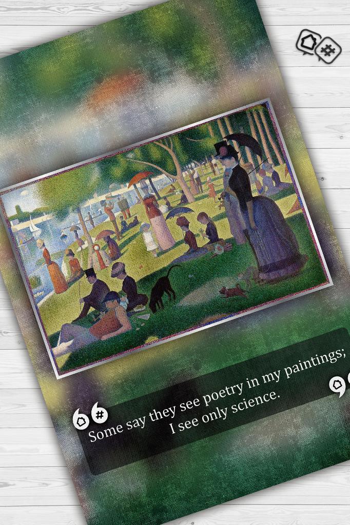 Bir Pazar Günü Seurat Sanat Sever Halısı Çok Renkli Halı Tablo Temalı Halılar Sanat Halısı