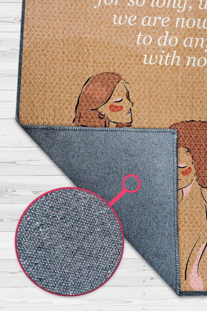 Biz Kıdemliyiz Dekoratif Halı