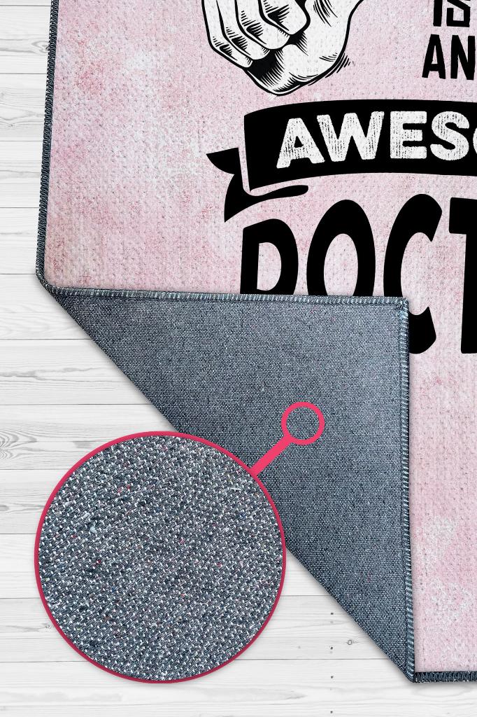 Bu Kız Bir Doktor Dekoratif Doktor Halısı