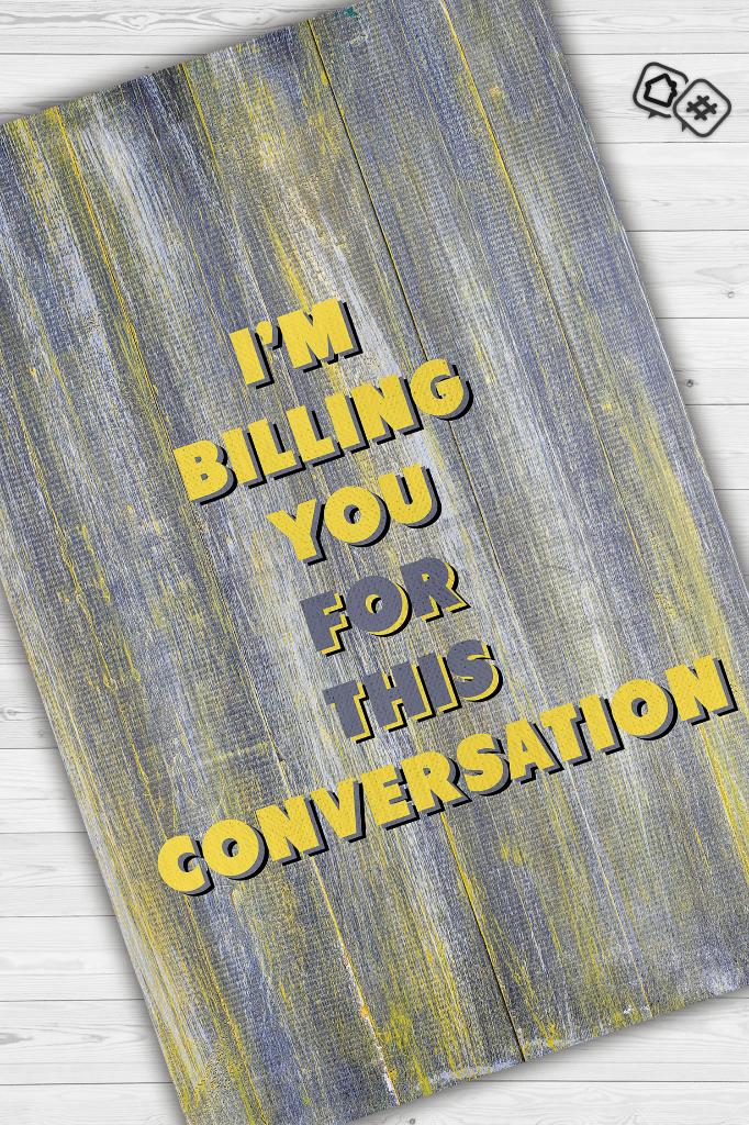 Bu Konuşma Ücretli Dekoratif Avukat Halısı