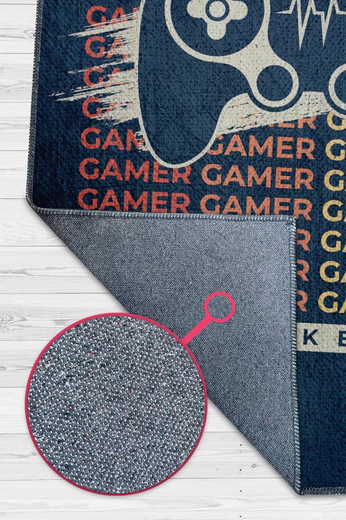 Büyük Düşün Çok Renkli Oyuncu Halısı Gamerlara Özel Tasarım Halılar Hediyelik Oyuncu Halısı