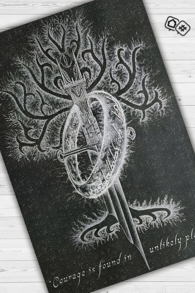 Cesaret Siyah Gri Renkli Yüzüklerin Efendisi Halısı Odası Halısı Bohem Tarzlı Film Halısı