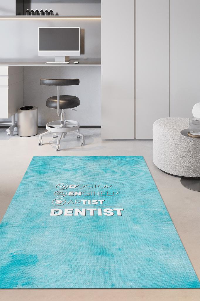 Diş Doktoru Dekoratif Doktor Halısı