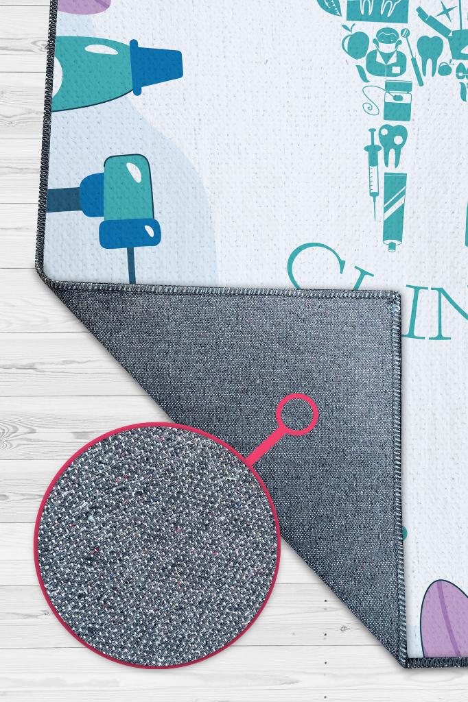 Diş Kliniği Dekoratif Doktor Halısı