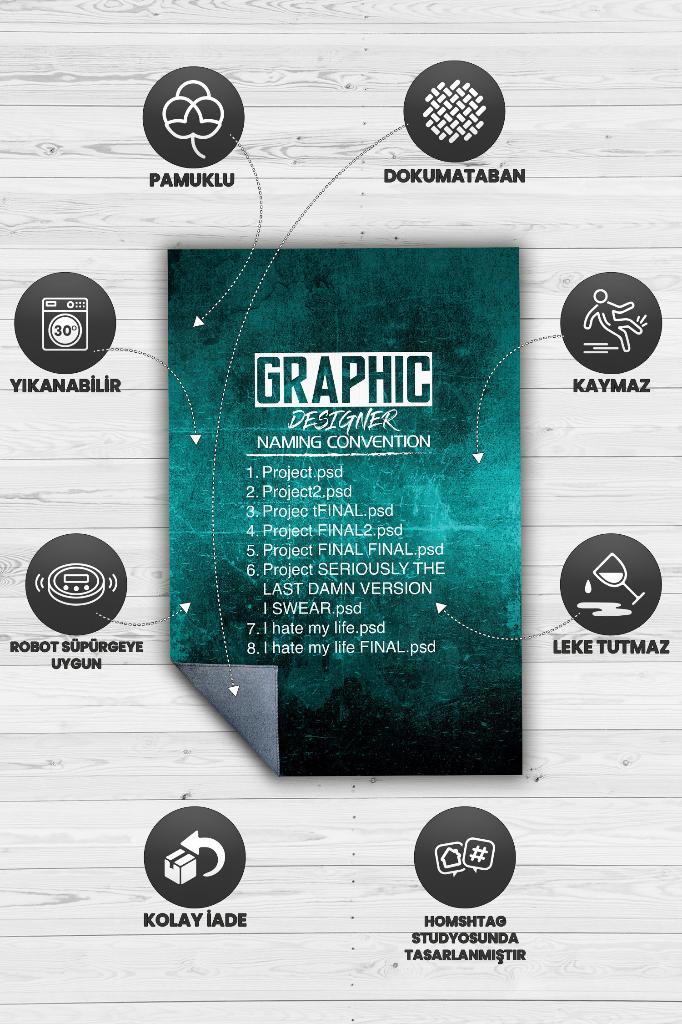 Dosya İsimleri Dekoratif Tasarımcı Halısı