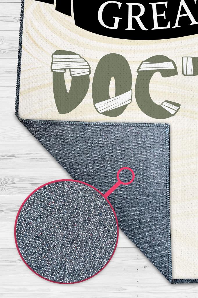 Dünyanın En İyi Doktoru Dekoratif Doktor Halısı