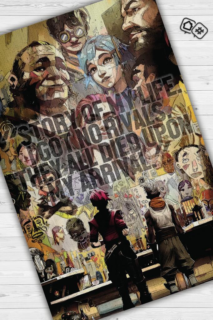 Düşmanım Kalmadı Çok Renkli Oyuncu Halısı Gamer Temalı Halı League Of Legends Sever Halısı