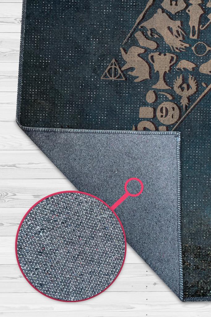 Expecto Patronum Renkli Harry Potter Halısı Çocuk Odası Halısı Çok Renkli Bohem Tarz Halı