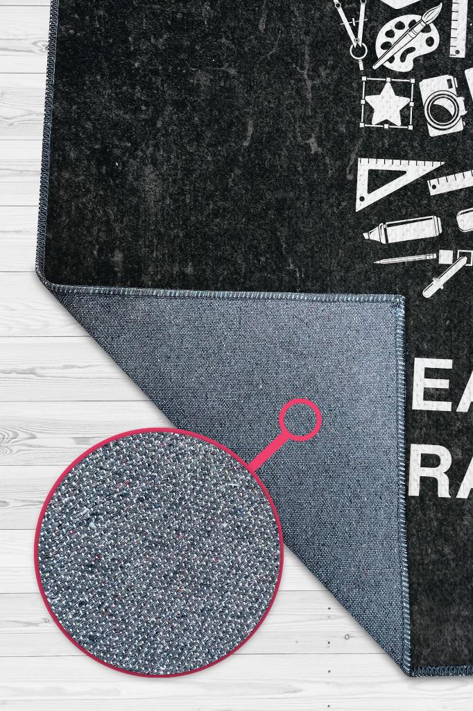 Fikir Üretici Dekoratif Tasarımcı Halısı