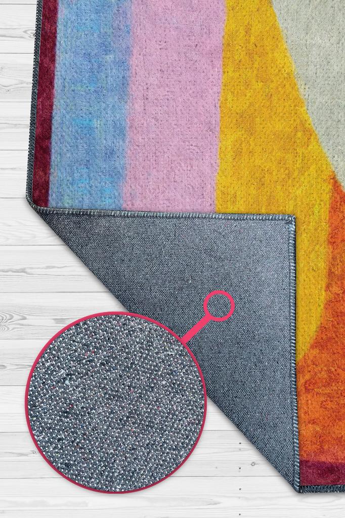 Geometrik Kadın Dekoratif Halı