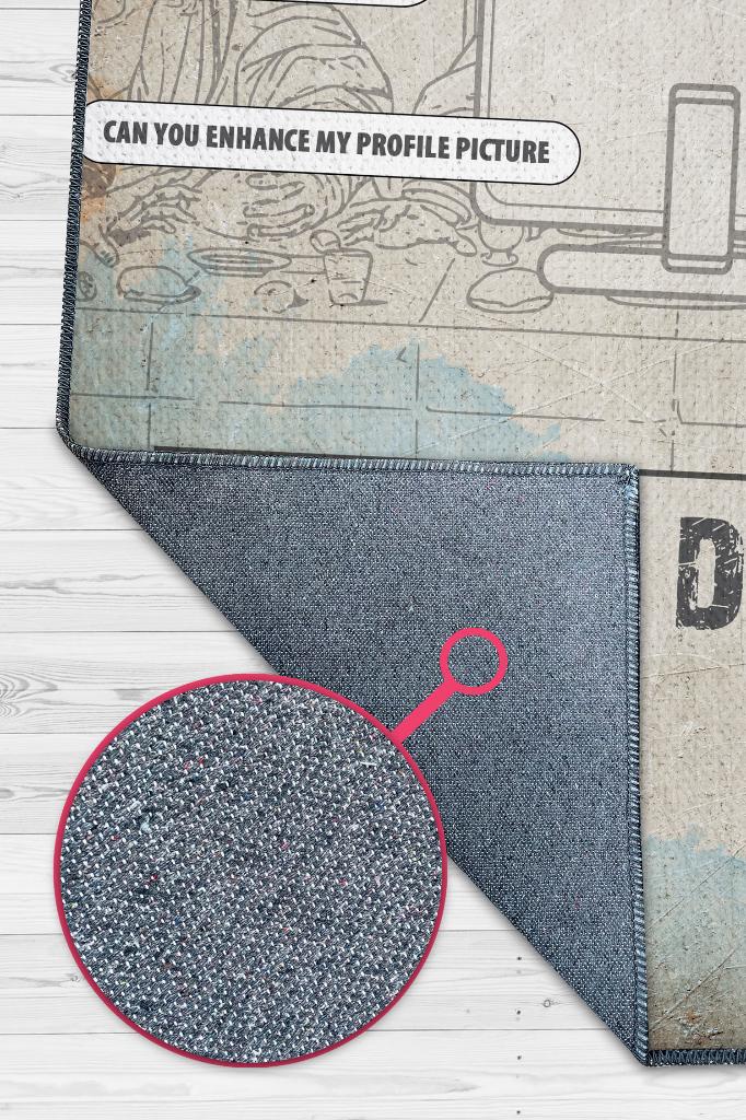 Grafikerin Hayatı Dekoratif Tasarımcı Halısı