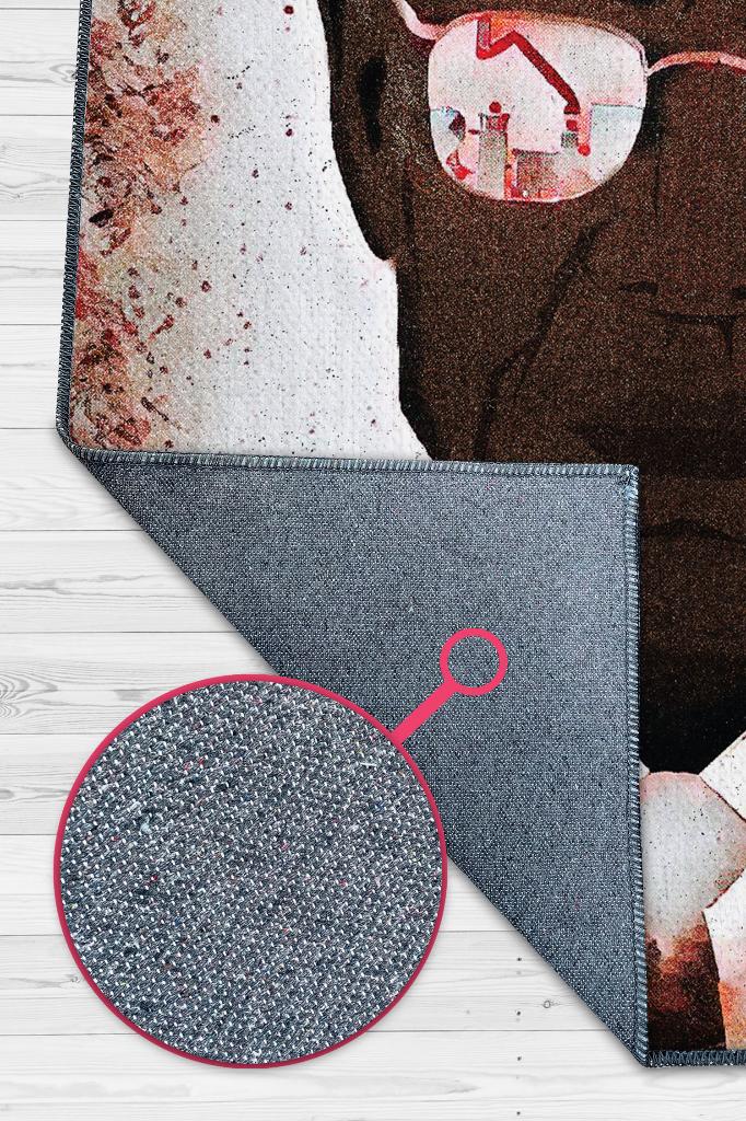 Gustavo Film Desenli Halı Breaking Bad Film Halısı Çok Renkli Dokulu Film Serisi Halısı