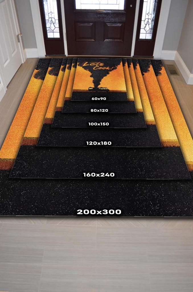 Hadi Pişirelim Film Temalı Halı Breaking Bad Film Halısı Çok Renkli Film Serisi Halısı