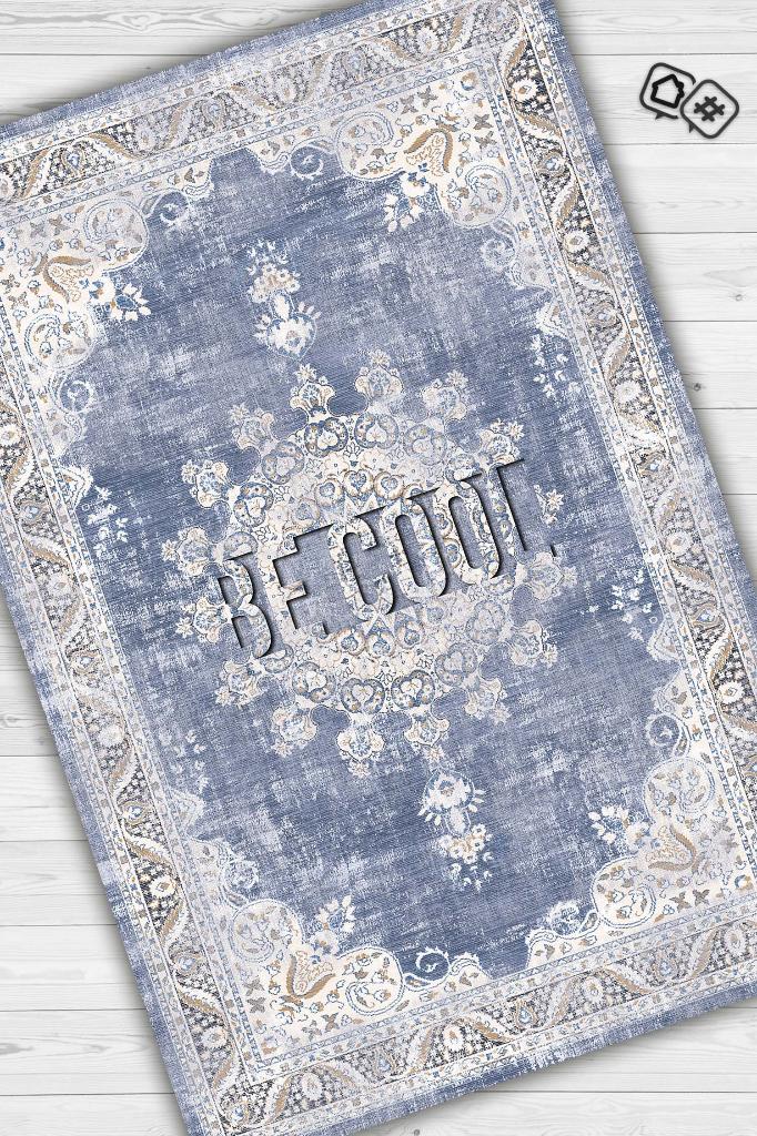 Havalı Ol Etnik Desenli Halı Geometrik Salon Halısı Çok Renkli Oturma Odası Halısı