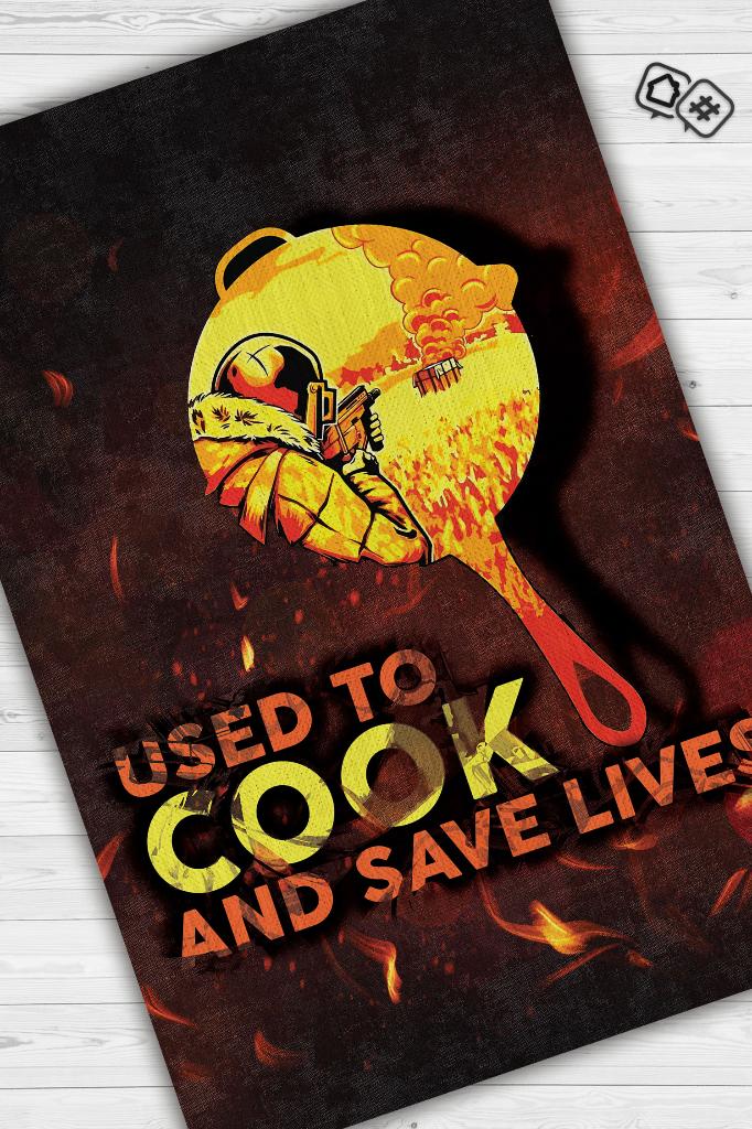 Hayat Kurtaran Tava Renkli Oyuncu Halısı Kırmızı Gamer Temalı Halı Pubg Sever Hediye Halı