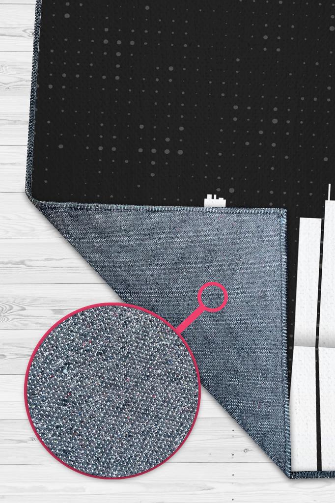 Hayatın Akordu Siyah Müzik Sever Halısı Art Müzik Halısı Piyanist Halısı Müzisyene Hediye