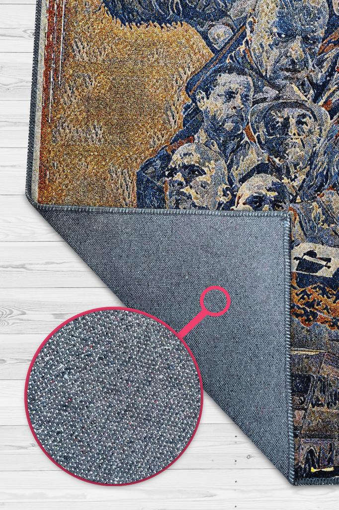 Herkes Bir Arada Film Desenli Halı Breaking Bad Film Halısı Renkli Dokulu Film Serisi Halı