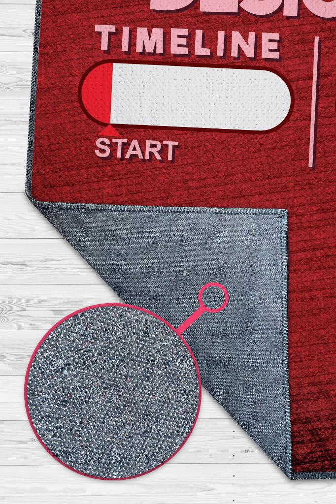 İki Tip Grafiker Dekoratif Tasarımcı Halısı