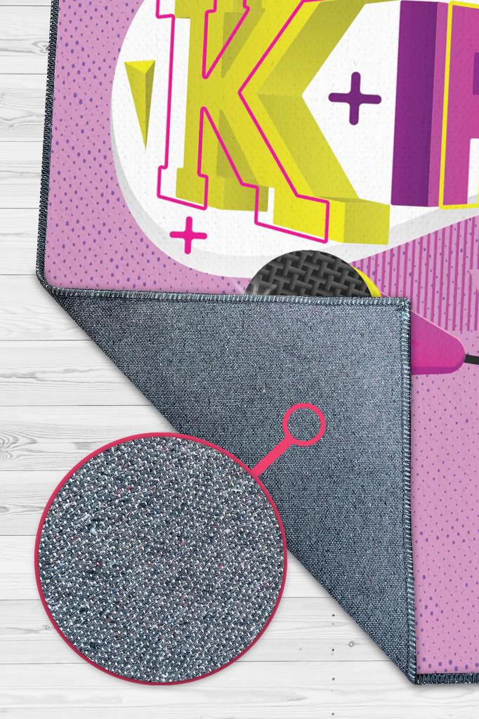 K-pop Yıldızı Pmebe Renkli Halı Kpop Sever Halısı Hediyelik Halı Çok Renkli Genç Halısı