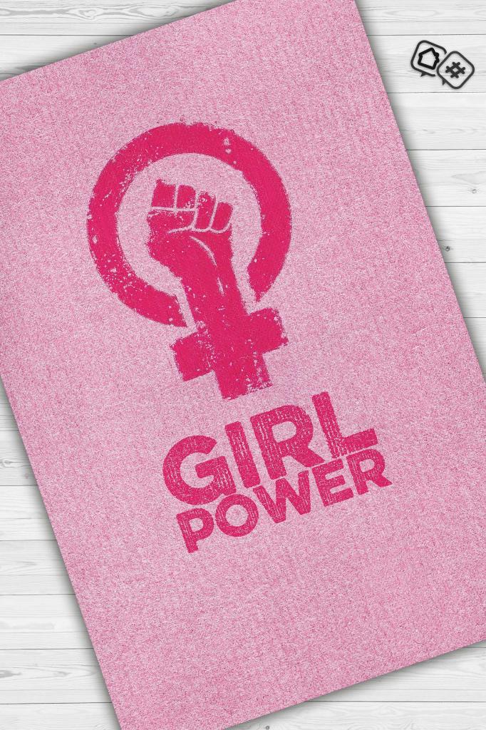 Kadın Gücü Dekoratif Halı