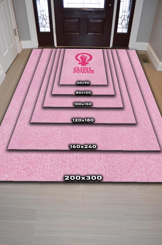 Kadın Gücü Dekoratif Halı