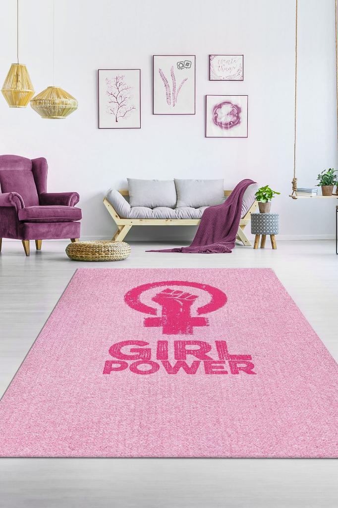 Kadın Gücü Dekoratif Halı