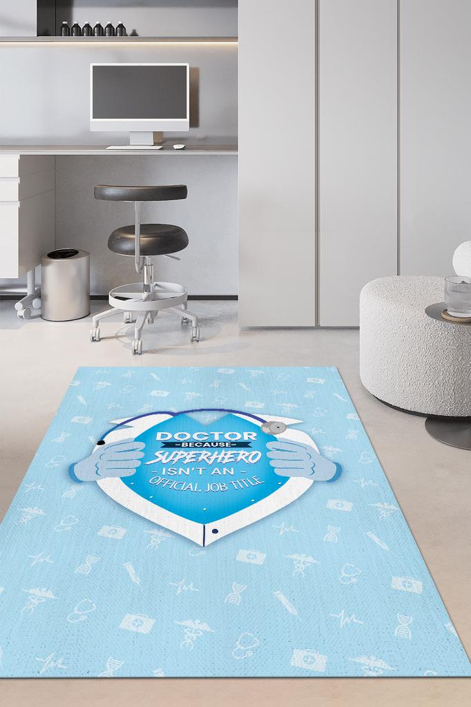 Kahraman Doktor Dekoratif Doktor Halısı