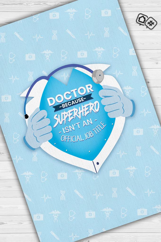 Kahraman Doktor Dekoratif Doktor Halısı